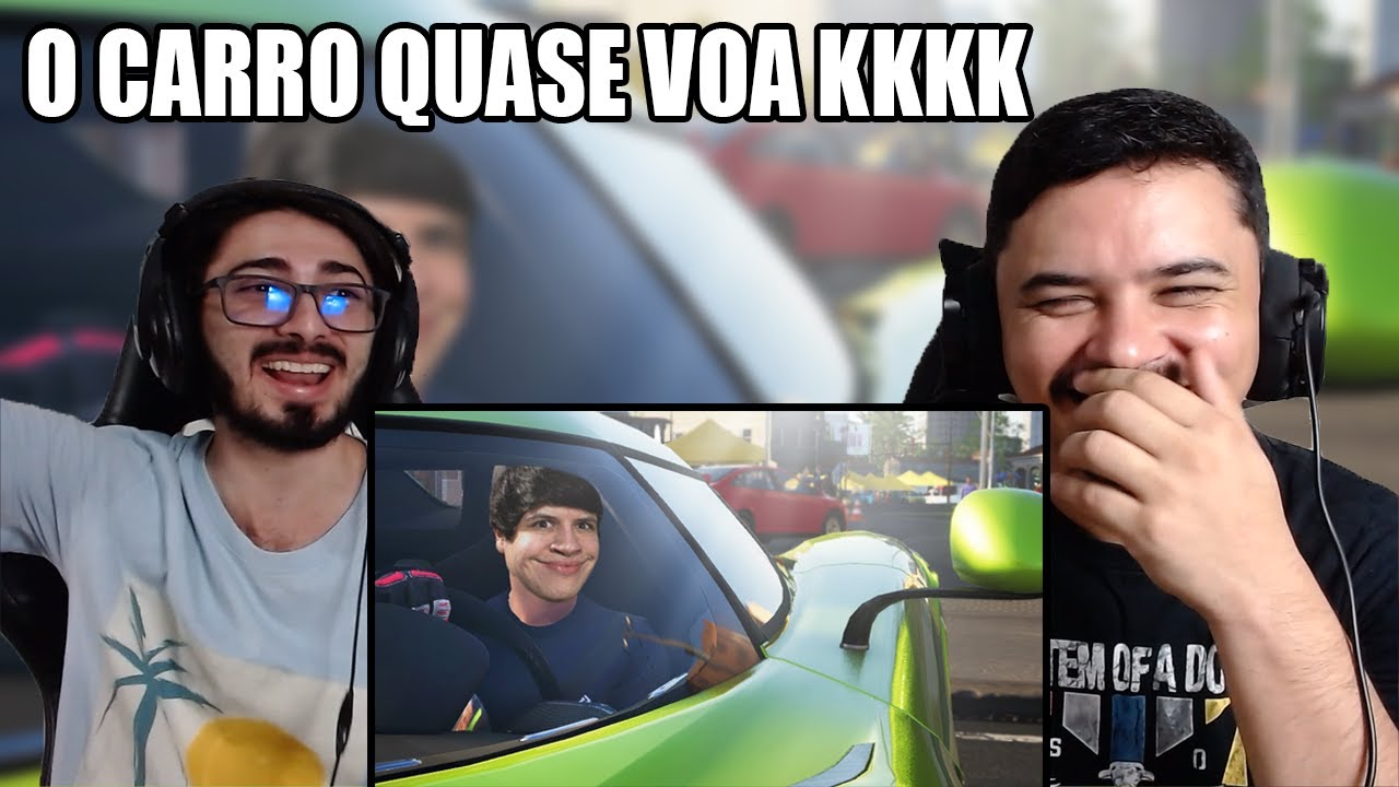 REACT O CARRO MAIS RÁPIDO DO JOGO! - The Crew 2 | Games EduUu