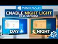 How To Enable Night Light in Windows 10 ( 2026 )
