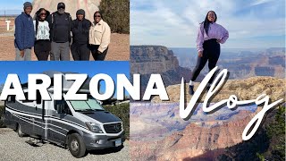 VLOG| GRAND CANYON ROAD TRIP + RV LIFE| Mia A. Brumfield