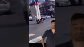 The bike decided to be independent 😂🔥mrlees #shorts #bike #comedy  #react