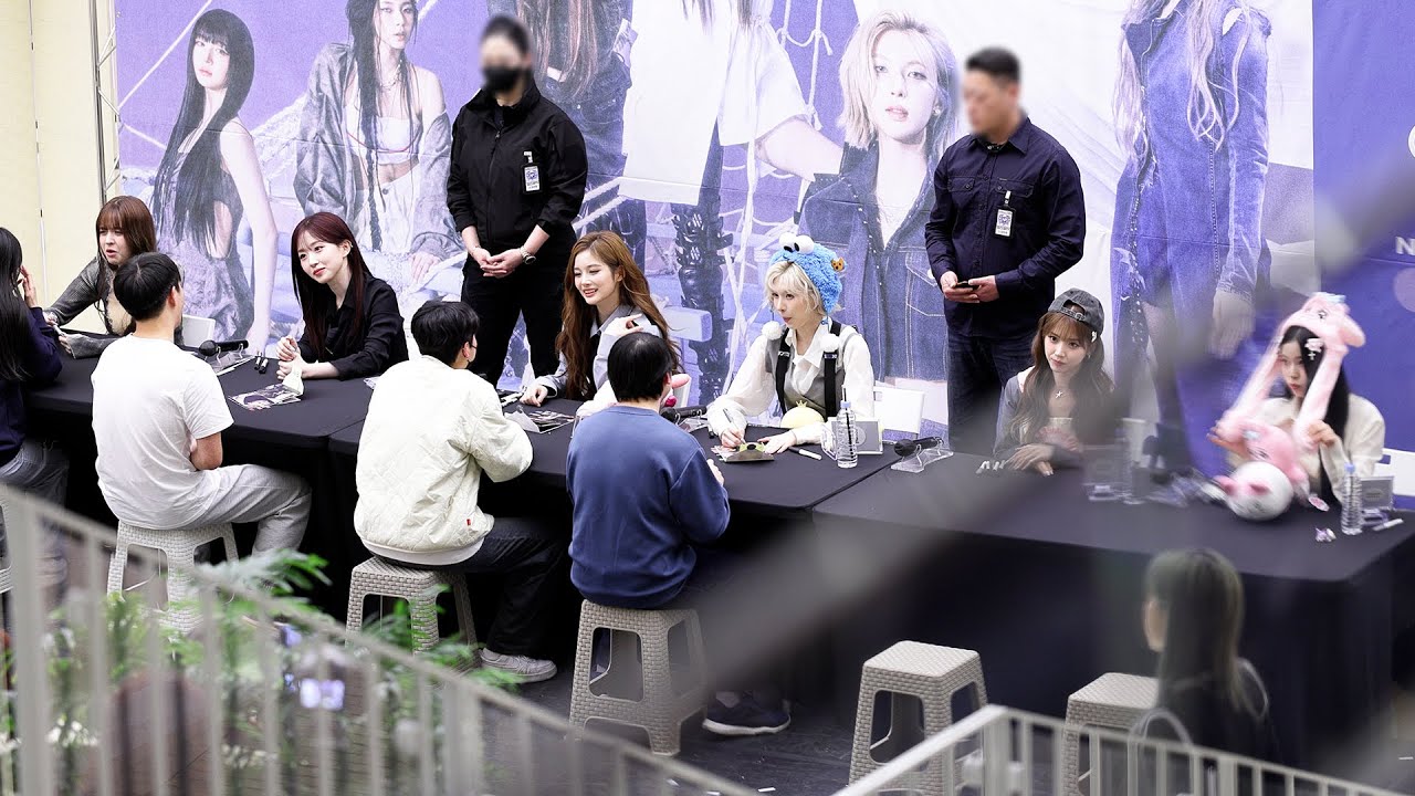 엔믹스 (NMIXX) Full ver. 'FAN SIGN EVENT' 직캠 | Fe304: FORWARD 공개 팬사인회 • 250329