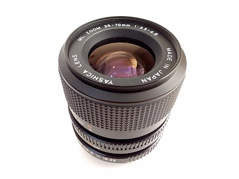 YASHICA 35-70mm F3.5-4.8 Contax/Yashica Mount Manual Focus Lens
