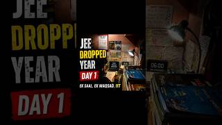 JEE 2027 Journey Day 1 🔥 |  Dropper | Target AIR Under 1000 🎯