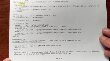 Traveling Salesman Problem software -- Part 2 -- compared with 4 other algorithms
