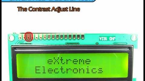 16x2 LCD Pin Description