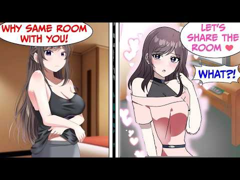 After Raining, I Had To Share A Room With A Cute Colleague Who I Thought Hated Me (RomCom Manga Dub)