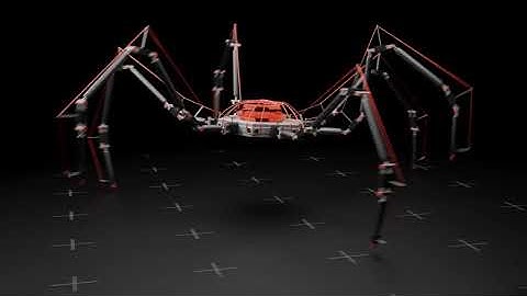 3D Animation | Spider Robot | Blender