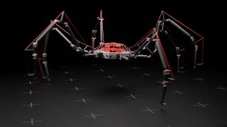 3D Animation | Spider Robot | Blender