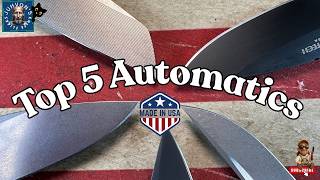 The BEST USA-Made Automatic Knives I Own (Top 5 Ranked!)!