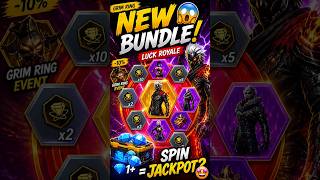 New Event Jackpot 😱 Grim Ring New Bundle Spin 🔥 FNY Gamer #shorts