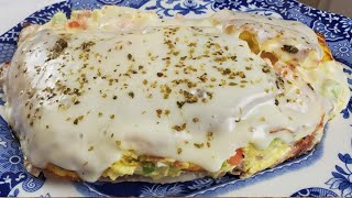 SUPER LANCHE DE FRIGIDEIRA COM MILHO E OVOS, MUITO FÁCIL E SABOROSO.