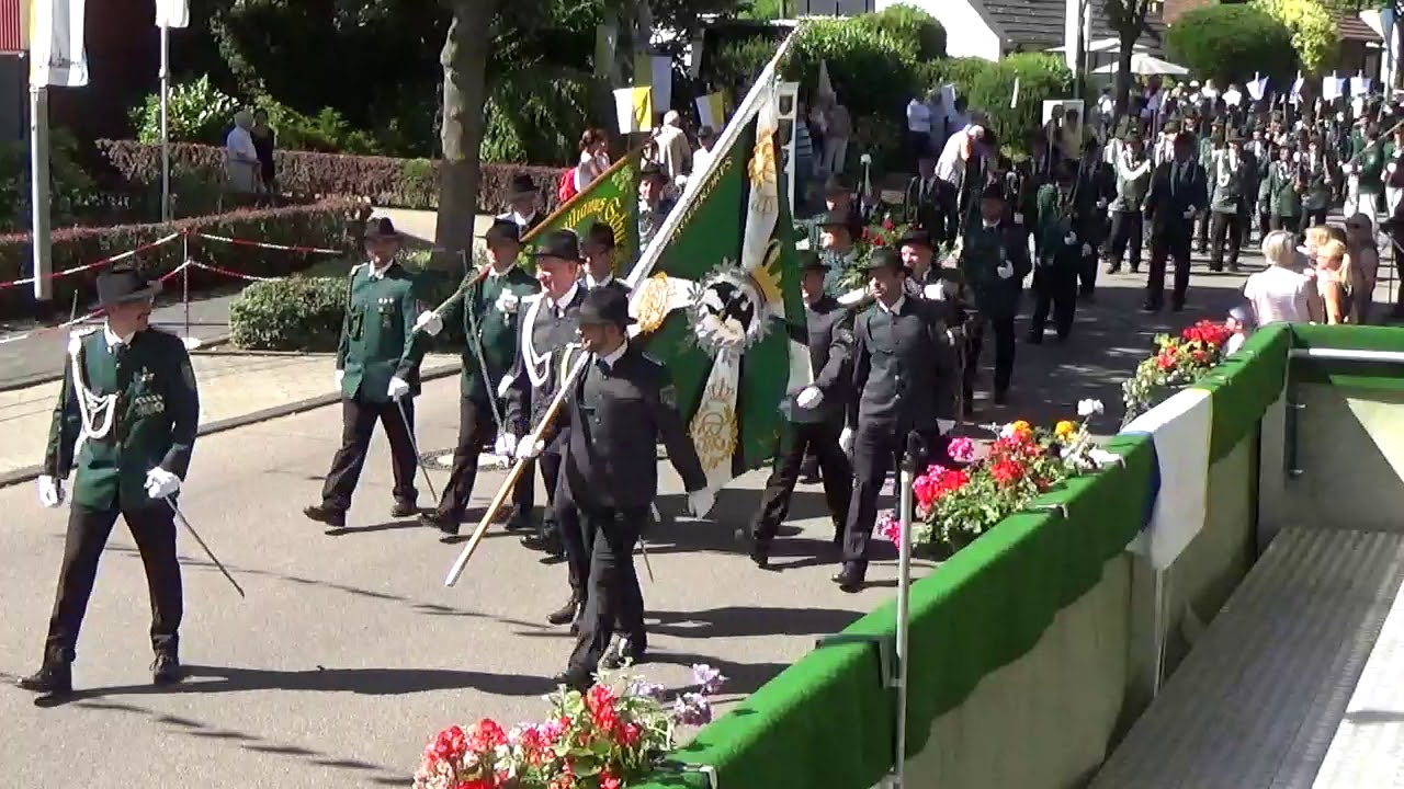 Schützenfestsamstag Die Festzug  Bedburg Königshoven  2019