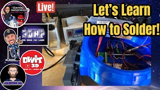 Lets Learn How to Solder Live!