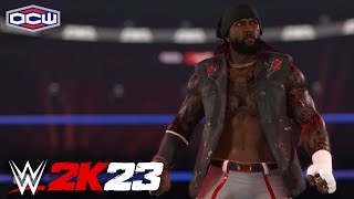 WWE 2K23 CAW Showcase - MAD DAWG DAVIS #ocwfed