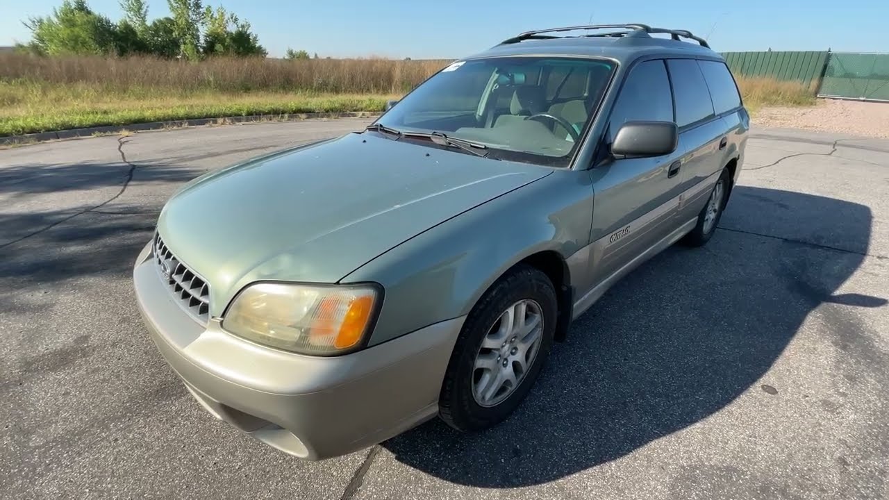 103519 2003 Subaru Outback Wagon w/ All-weather Package
