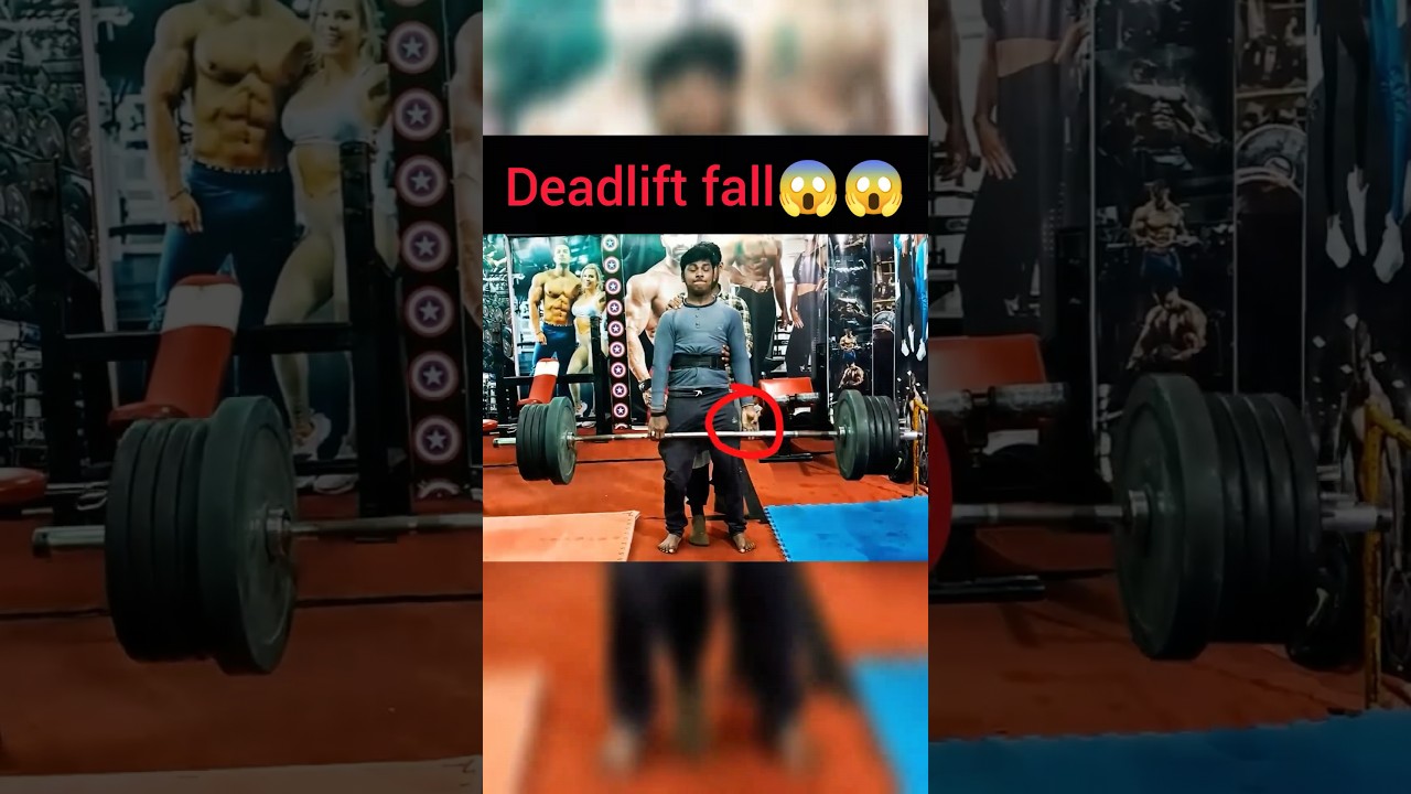 deadlift falls death 😱😱