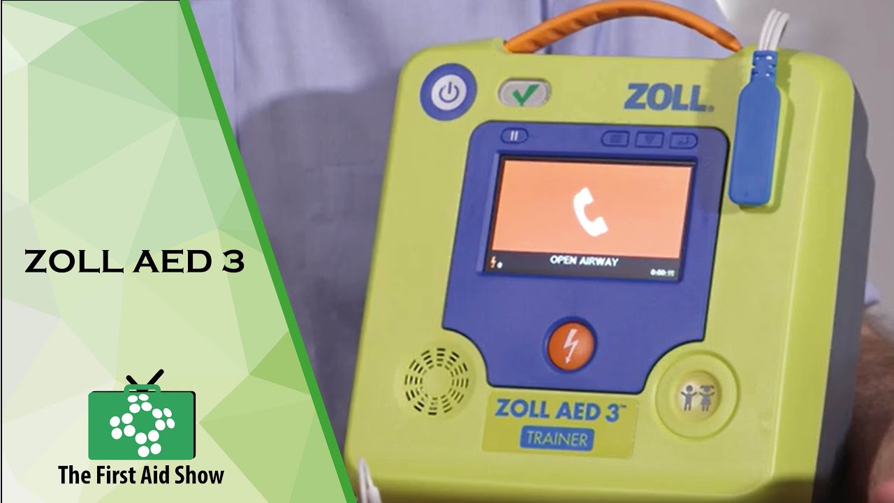 ZOLL AED 3 on The First Aid Show - YouTube