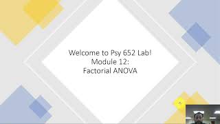 Psy 652 Module 12