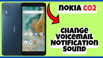 Change Voicemail Notification Sound Nokia C02 | How to change voicemail notification setting