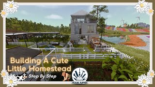 HOUSE FLIPPER| Farm DLC| Building a Cute Little Homestead👩‍🌾| Step By Step & Tour