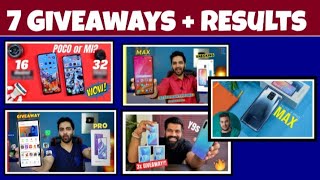 GiveawyasResults Technical Guruji Huwiae Y9S unboxing and giveaway ,Tech bar r note 9 max pro, more
