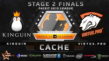 Kinguin vs Virtus.pro - Map 3 - Cache (FACEIT Stage 2 Finals)