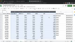 Introduction to Google Spreadsheet | Lesson 20 : Is