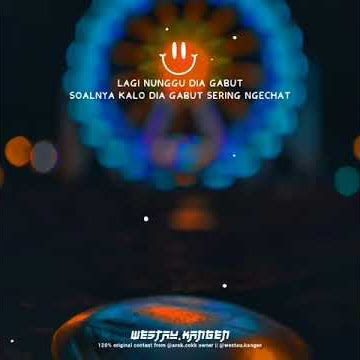 story' wa lagi nunggu dia gabut