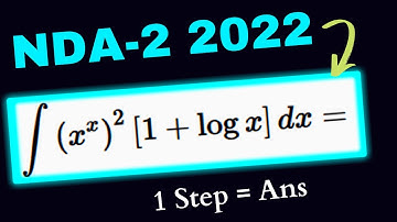 NDA-2 2022 Maths PYQ Concept // Integration For Nda // Important PYQ Questions // StudyVani