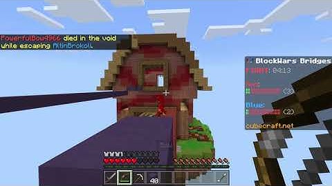 Playing Block Wars on Cube Craft and more! (Part 7)