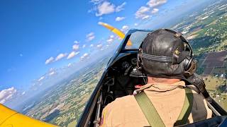 (4K) Flying in the CAF Tampa Bay PT-19 at SUN ‘n FUN 2026 | Pilot View