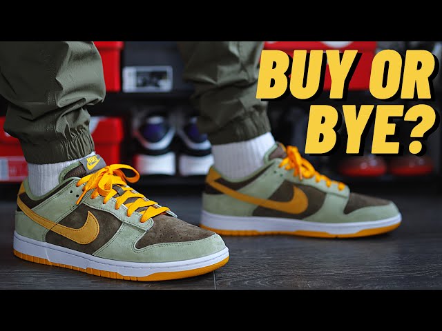 NIKE DUNK LOW OLIVE GOLD