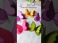 DIY Butterfly Wall Decor 🦋 #walldecor #aesthetic #roomdecor #diy #art #craft #decor #shorts #viral