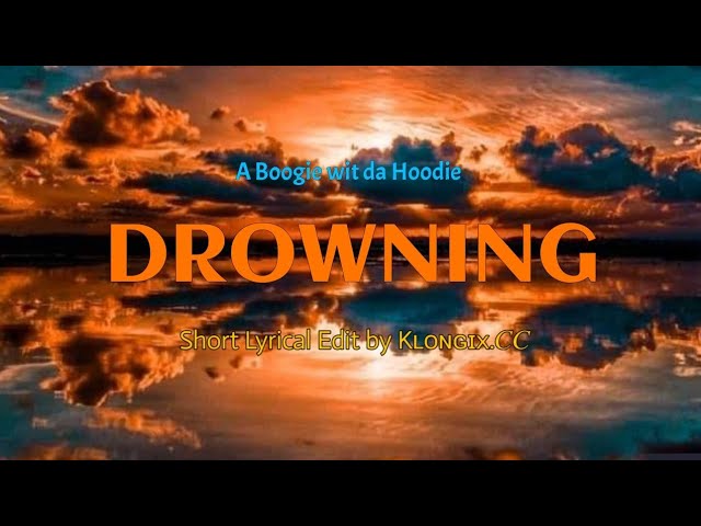 boogie wit a moletom com capuz drowning