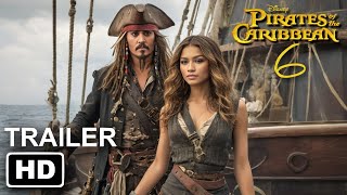 Pirates of The Caribbean 6: Final Chapter | Teaser Trailer (2024) - Zendaya, Johnny Depp - Concept