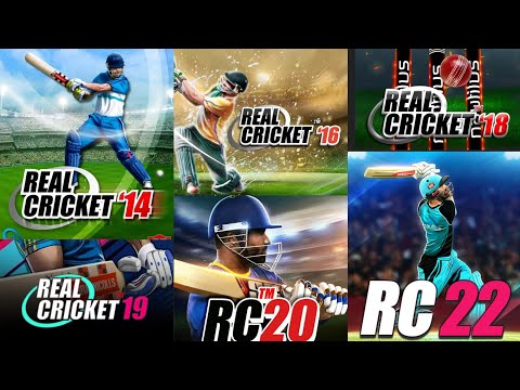Real Cricket evolution (2014-2022)