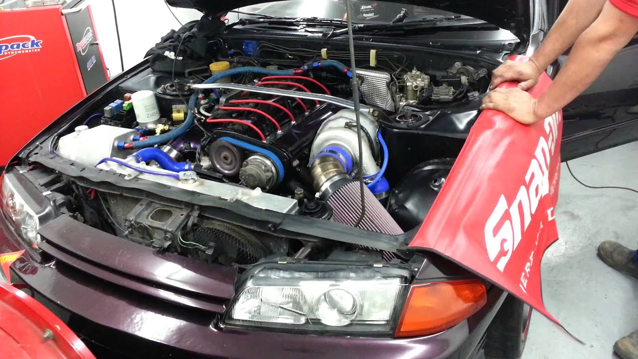 583kw R32 GTR dyno - Chequered Tuning  - Precision 6466
