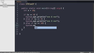 เขียน java หัดคำสั่ง if else if แบบง่ายๆ