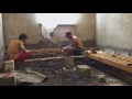 Монтаж деревянных полов по грунту
