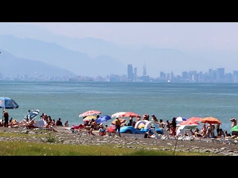 18 07 2018 прогулка по Кобулети ქობულეთი Kobuleti  Аджария Грузия