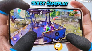 iPhone 13 pro max free fire 3 finger claw handcam gameplay m1887 onetap headshot A15 Bionic chip
