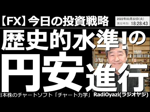 【為替(FX)-今日の投資戦略】歴史的水準の「円安」が進行中! 昨夜、パウエルFRB議長がまた「タカ派発言」をしたことで、ドル円は120円を突破。121円も射程距離に入っている。この円安どこまで進む?