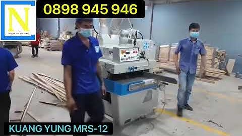MÁY CƯA RONG NHIỀU LƯỠI MRS-12  CÔNG TY CP MÁY CHẾ BIẾN GỖ CÔNG NGHỆ- GOODTECH