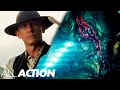 Defeating The Alien Invaders (Final Battle) | Cowboys &amp; Aliens  (2011) | All Action