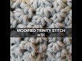 MODIFIED TRINITY STITCH TUTORIAL