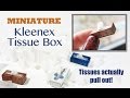 Miniature Kleenex Tissue Box Tutorial