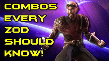 COMBOS EVERY "GENERAL ZOD" PLAYER SHOULD KNOW!! - Inputs and Explanation (49% NO BAR!)