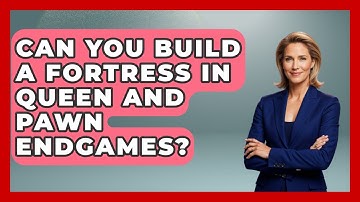 Can You Build A Fortress In Queen And Pawn Endgames? - The Chess Codex