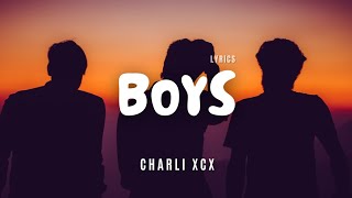 Download Lagu Charli XCX - Boys - Lyric Video MP3