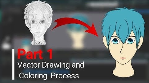 character head drawing and animation tutorial part 1: drawing and coloring